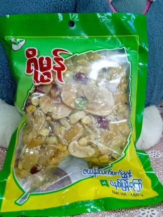 Yee Mon : Double Assorted Fried Beans 160g - နှစ်ပြန်ကြော်