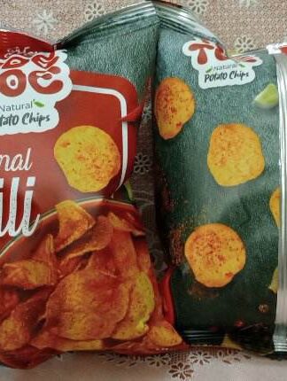 Toe Toe : Fried Potato Chips (Original Spicy ) - အာလူးကြော်